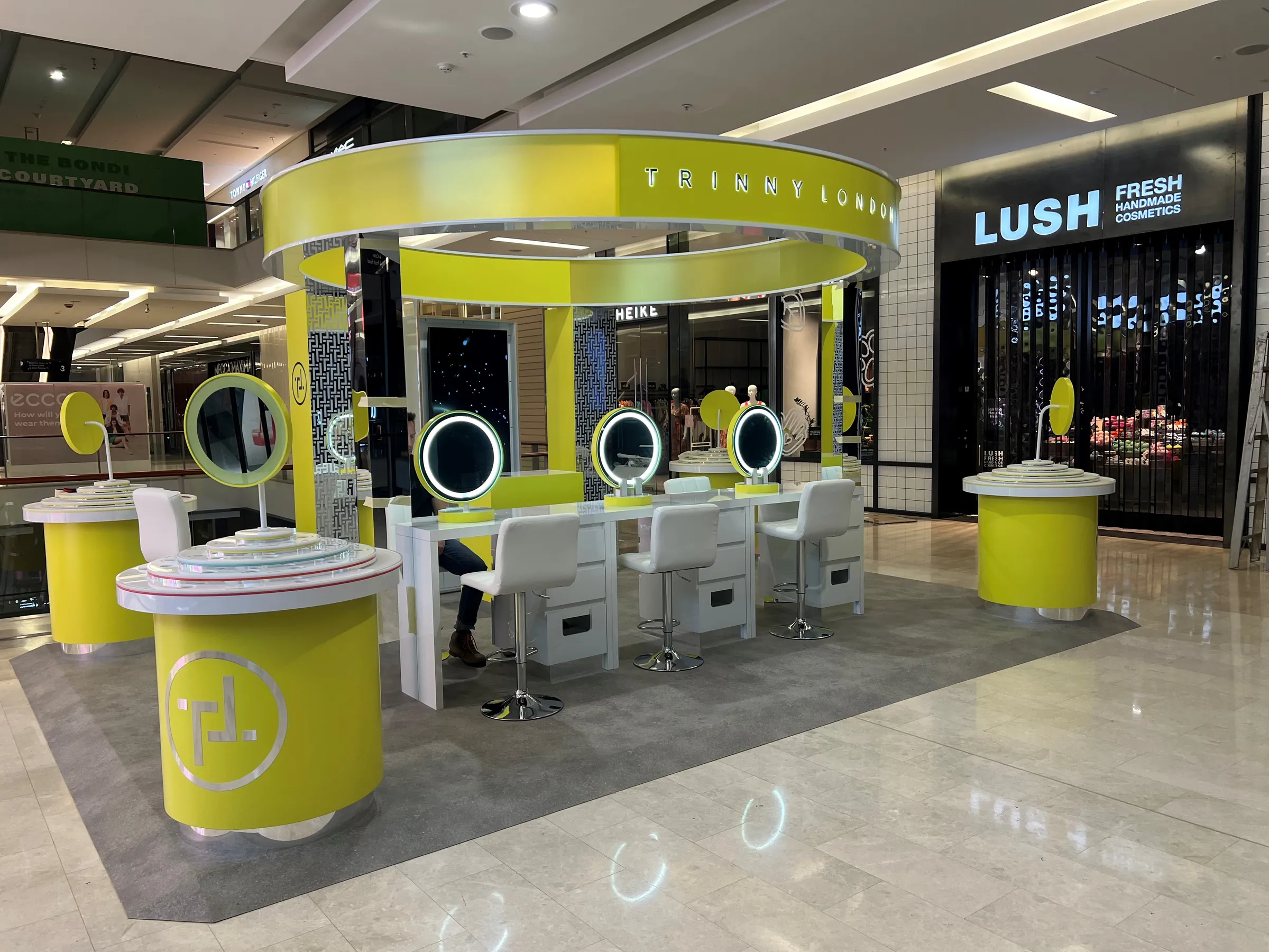 Trinny London – Bondi Junction — fit-out and joinery by VBP Interiors